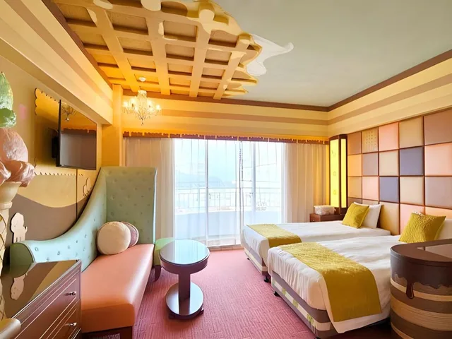 Concept, Sweet, Paradise, 4 Beds، Okinawa Kariyushi Beach Resort Ocean Spa 5/8