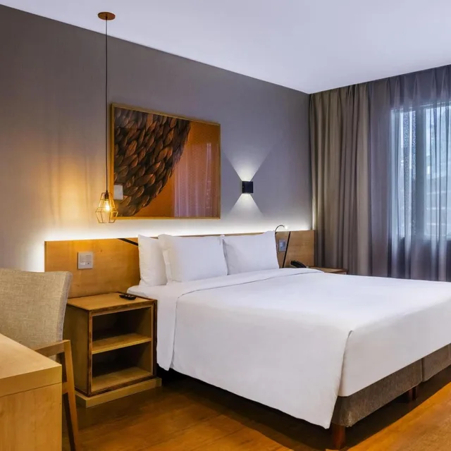 غرفة بريميوم تنفيذية بسرير كوين، Grand Mercure Sao Paulo Vila Olimpia 3/10
