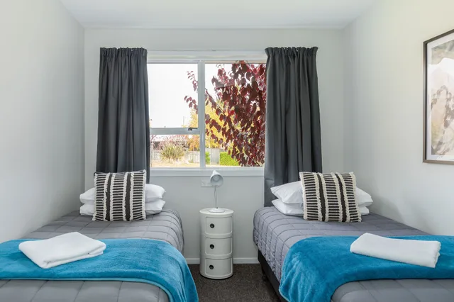 غرفة عائلية بسرير كوين وسريرين منفصلين بغرفة نوم واحدة، Arrowtown Motel Apartments 6/10