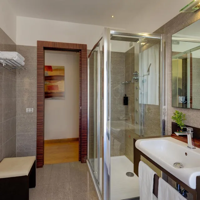 غرفة بسرير مزدوج أو سريرين منفصلين، Hotel Trevi Collection 6/8