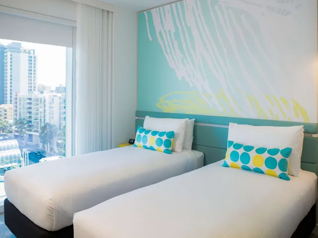 غرفة قياسية بسريرين منفصلين، Ibis Styles East Perth 1/6