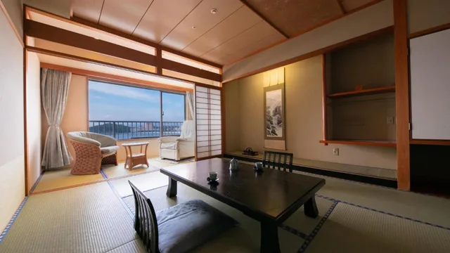 غرفة يابانية رباعية، Kazokutosugosu Shirahamanoyado Yanagiya 3/3