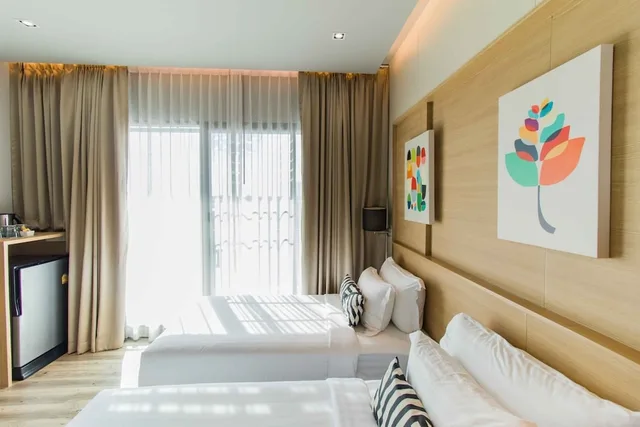Tower, Studio, Twin Beds، Aisana Hotel Korat 2/6