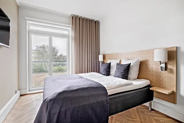 غرفة قياسية بسرير كوين، Hotel Svendborg 1/3