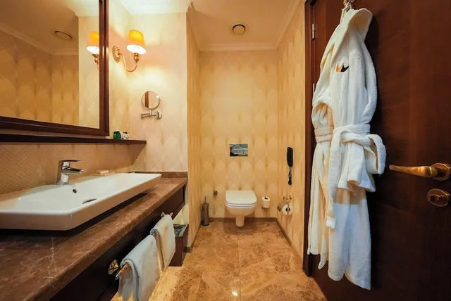غرفة ديلوكس بسرير كينج بإطلالة على الجبل، Wellborn Luxury Hotel 9/10