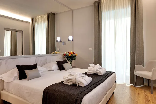 جناح بسرير كينج بمنطقة جلوس بحوض جاكوزي، Best Western Hotel Nazionale 1/5