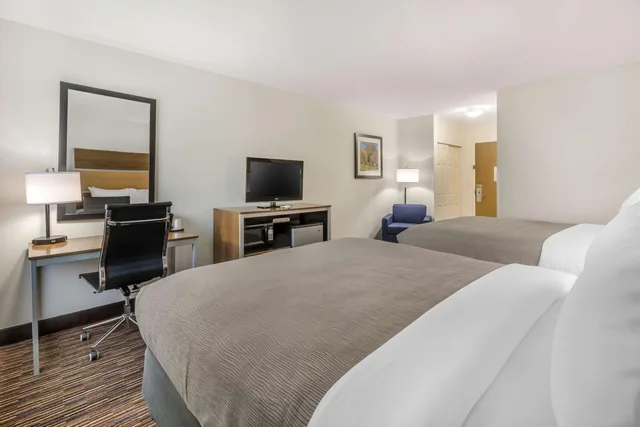 غرفة بسريرين كوين، Quality Inn Asheboro South NC 6/10