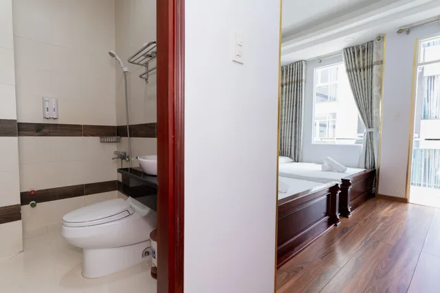 غرفة عائلية رباعية بسريرين مزدوجين، Sunny Guest House 6/6