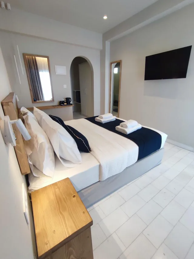 غرفة قياسية بسرير مزدوج، Pandrossos Hotel 8/10
