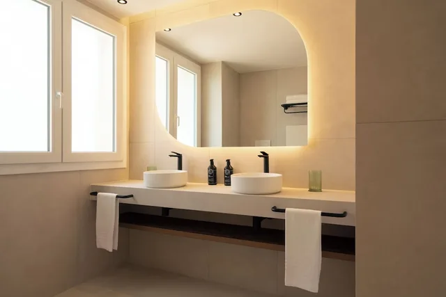 غرفة كومفورت بسرير مزدوج أو سريرين منفصلين، Hotel Delfino Taranto 4/5