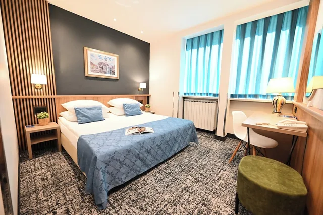 غرفة كومفورت بسرير كوين، Central Hotel Zagreb 8/10