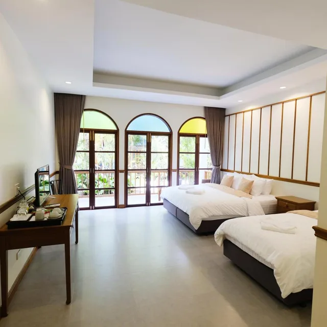 غرفة ثلاثية، Baan Imm Sook Resort 1/10