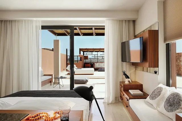 2 Bedrooms, Domes, Luxury, Residence, 2 Double Beds, Pool or Sea View, Private Pool، Domes of Elounda, Autograph Collection 3/10