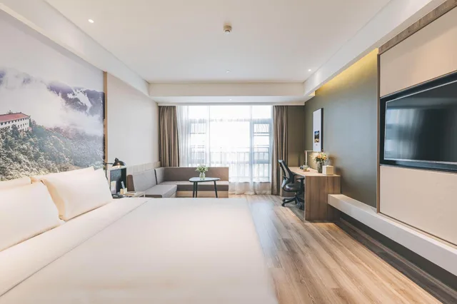 غرفة تنفيذية بسرير كوين، Atour Hotel (Ningbo Airport Yinzhou Avenue) 1/3