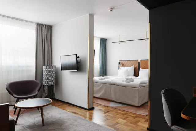 غرفة عائلية مع أريكة، Clarion Hotel Amaranten 5/8