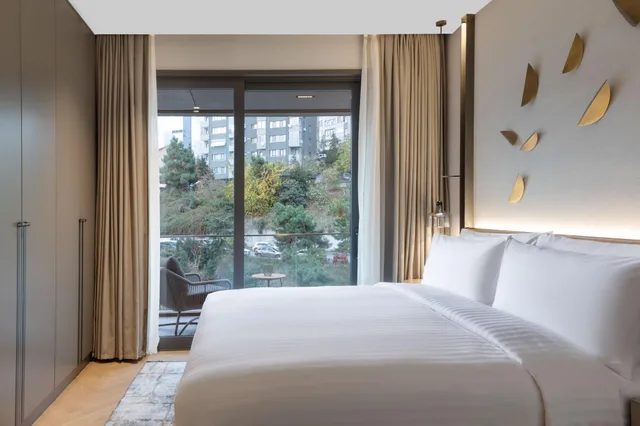 شقة ديلوكس بإطلالة على المدينة، Marriott Executive Apartments Istanbul Fulya 1/4