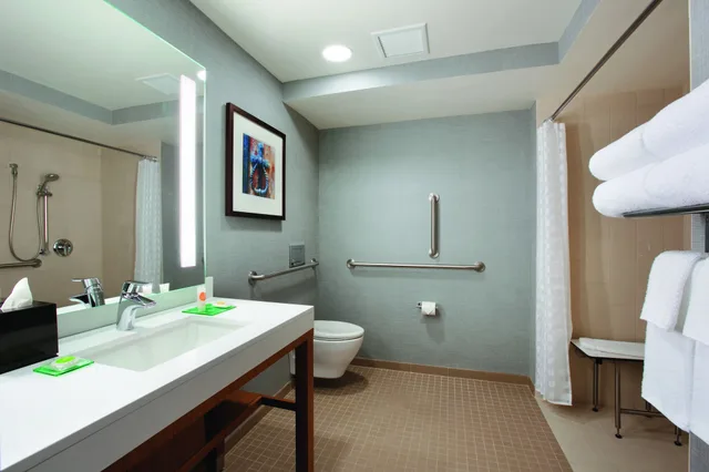 غرفة بسرير كينج لذوي الإعاقة، Hyatt Place Chicago-South/University Medical Center 2/2