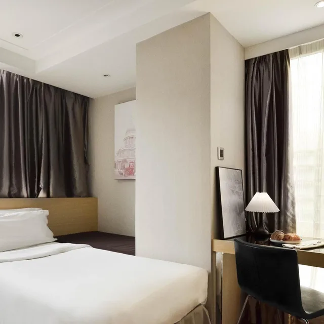 غرفة سوبيريور بسريرين منفصلين بإطلالة على المدينة، Eco Tree Hotel 2/10