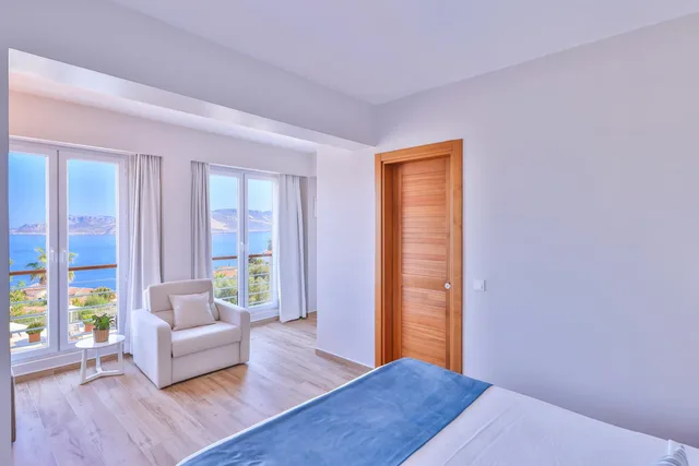 غرفة ديلوكس عائلية بإطلالة على البحر، Olea Nova Boutique Hotel 5/10