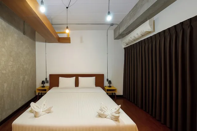 غرفة سوبيريور بسرير كوين، The Loft Room Nimman 6/10