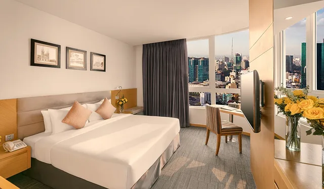 غرفة تنفيذية مفردة بسرير كينج، Liberty Central Saigon Centre 1/2