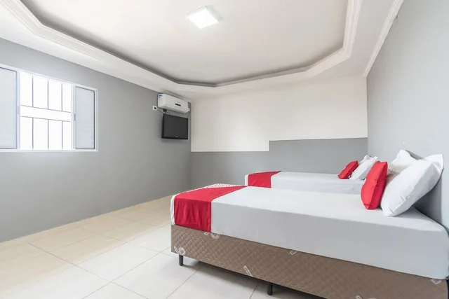 غرفة بسريرين منفصلين، OYO Hotel San Remo, Sao Paulo 1/4