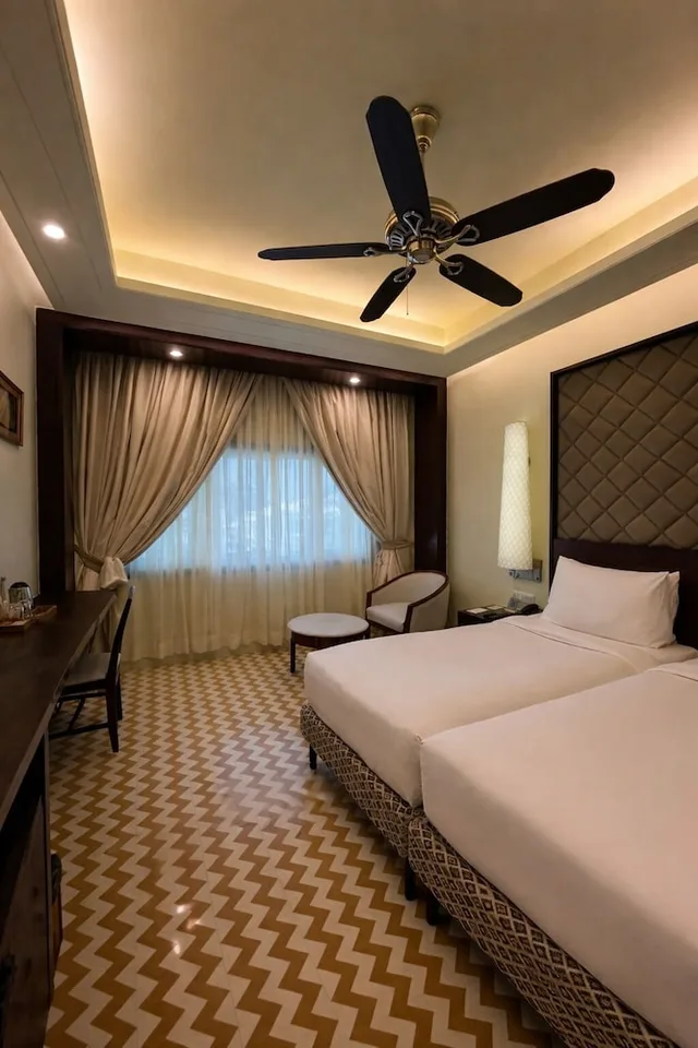 غرفة سوبيريور بسريرين منفصلين، Hotel Clarks Amer Jaipur 2/2