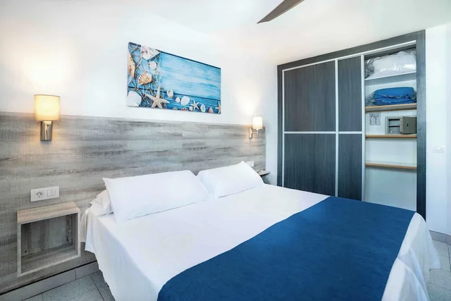 شقة اقتصادية بسريرين منفصلين بغرفة نوم واحدة مع أريكة، Apartments Jable Bermudas 1/3