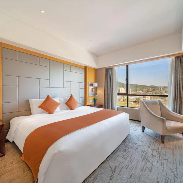 جناح بسرير كينج بغرفة نوم واحدة، Hotel Nikko Guangzhou 1/9