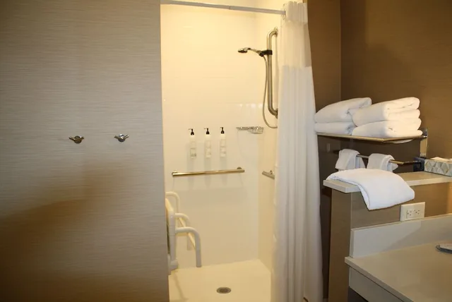 جناح بسرير كينج مع أريكة لذوي الإعاقة، Fairfield Inn And Suites Detroit Lakes 3/5