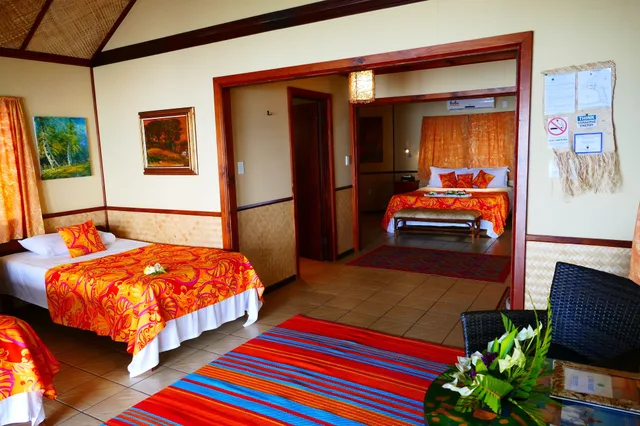 1 Bedroom, Superior, Family, Bungalow, 1 Queen and 1 Single Bed, Ocean Front، Le Vasa Resort 5/10