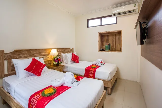 2 Bedrooms, Family, Bungalow, King and Twin Beds, Garden View, Garden Area، Alas Petulu Villa Resort And Spa 1/10