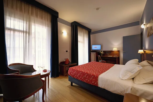 غرفة قياسية بسرير مزدوج أو سريرين منفصلين، Hotel Residence Torino Centro 1/8