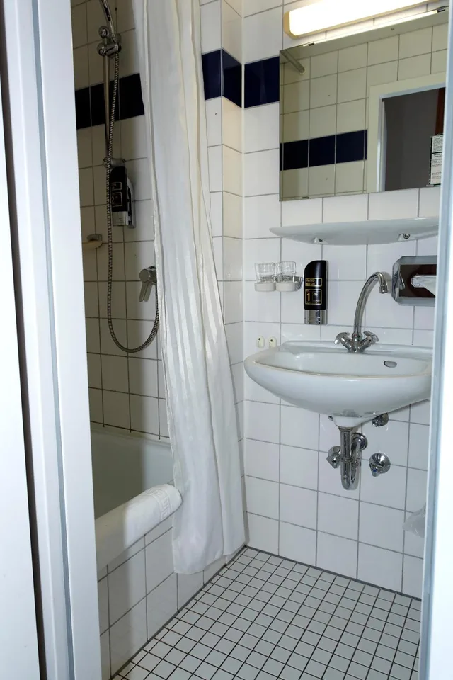 غرفة بسرير مزدوج أو سريرين منفصلين، Hotel Europa City 4/18