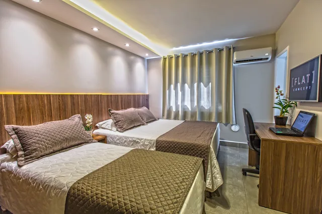 غرفة قياسية ثلاثية بسرير مزدوج وسرير فردي، Concept Hotel Flat 5/10