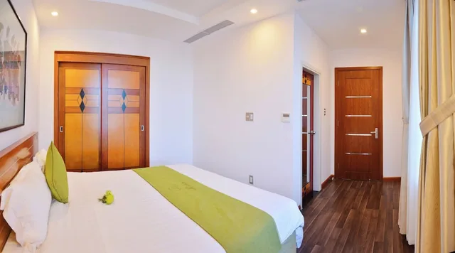 شقة سوبيريور بسريرين كوين بإطلالة على المدينة بغرفتي نوم، La Maison De Hang 9/10