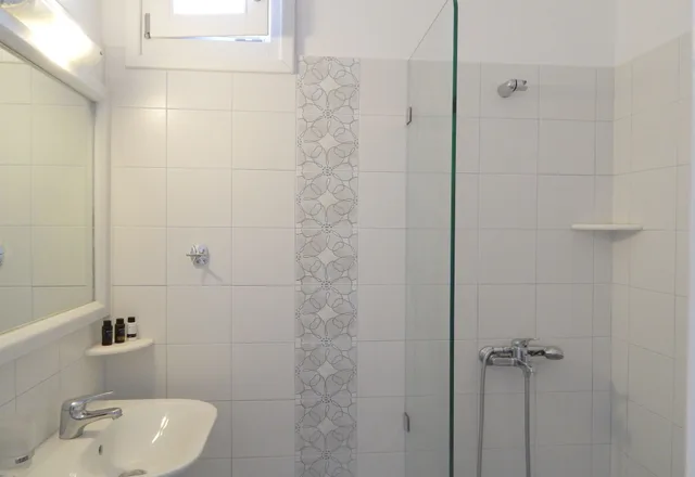 1 Bedroom, Deluxe, Apartment, Queen Bed, Sea View, 2 Sofa, Dolphin Kastraki Studios 6/9