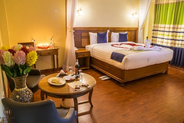غرفة ديلوكس بسرير كينج، Eastmark Hotel 3/4