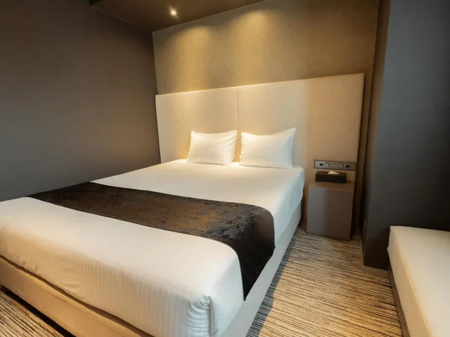 غرفة تنفيذية بسرير مزدوج مع دخول صالة النادي، Hotel Aqua Citta Naha by WBF 8/10