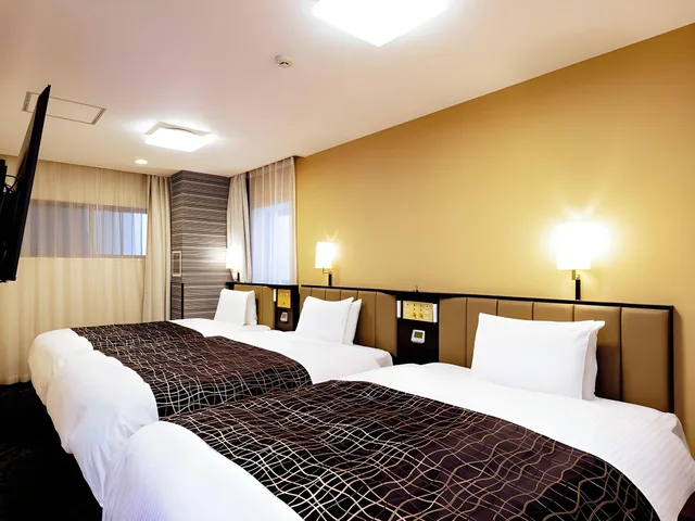 غرفة قياسية ثلاثية، Apa Hotel Saga-Ekimae-Chuou 1/1