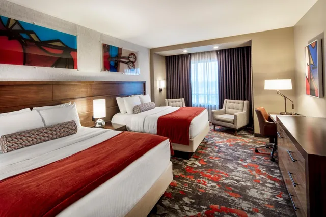 Room, 2 Queen Beds, West Tower، Choctaw Casino & Resort Grant, Trademark Coll by Wyndham 1/1