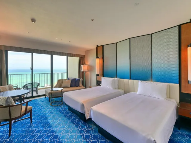 غرفة متصلة بريميير بسريرين منفصلين، Ryukyu Hotel and Resort Nashiro Beach 2/8