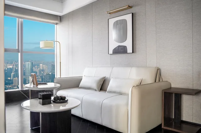 Family Suite, King Bed, Sofa, Club Lounge Access, The Langbo Chengdu, in The Unbound Collection by Hyatt 3/4