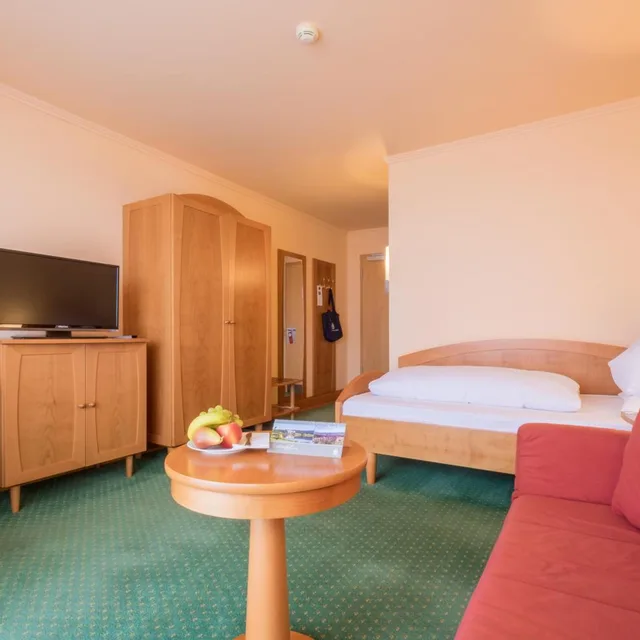 غرفة مفردة، Gesundheitshotel Weissenstadt am See 5/5