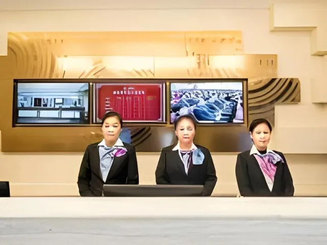 غرفة بسرير كينج وسرير كوين، GreenTree Inn Xuchang Xiangcheng County Ziyun Avenue 2/2