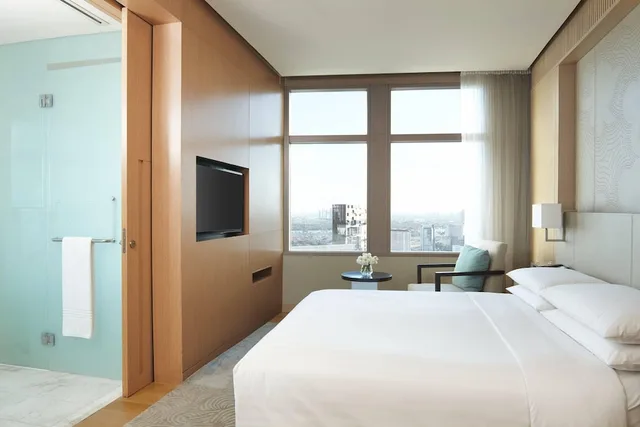 جناح تنفيذي بسريرين مزدوجين بغرفتي نوم، Marriott Bangkok Sukhumvit Hotel 1/5
