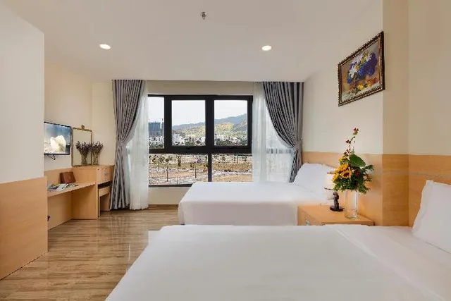 غرفة ديلوكس ثلاثية بإطلالة على البحر، The Swan Hotel 2/2