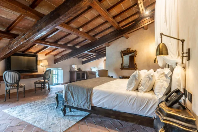 جناح بسرير كينج، Villa Petriolo 1/6