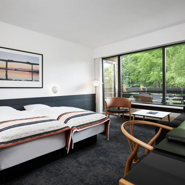 Room, Double or Twin Bed, Balcony, Munkebjerg Hotel 4/6