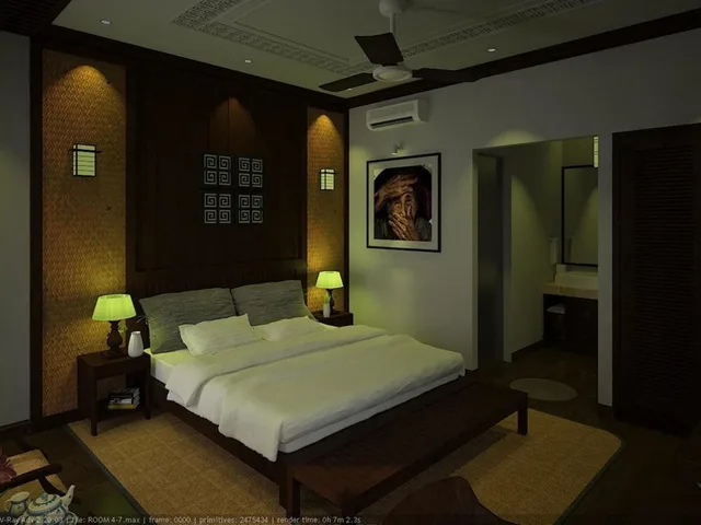 غرفة ديلوكس بسرير مزدوج بإطلالة على المسبح، Little Town Villa 4/7